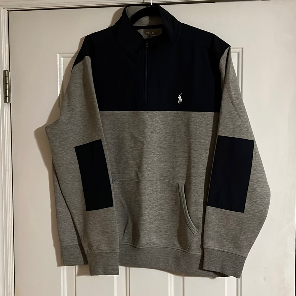 Polo Ralph Lauren Pull over zips down 3/4.
